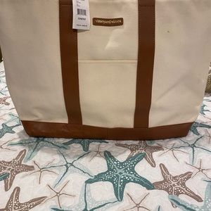 NWT Vineyard Vines Canvas Tote w/ Strap 👜